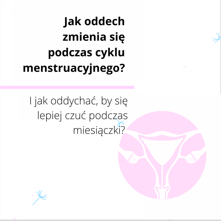 Dokończ Zdanie Cykl Miesiączkowy Cykl miesiączkowy - jak się zmienia oddech? - Sandra Osipiuk Fizjoterapia