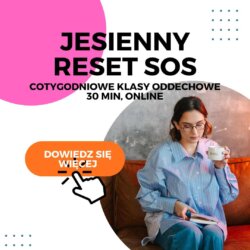 Zajęcia online - Trening Oddechowy 30 min - pon, 19:00
